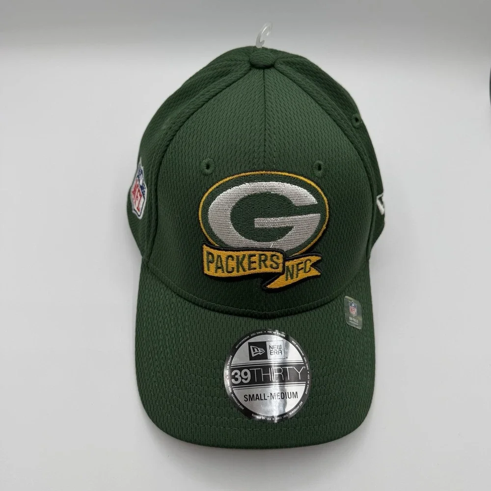 New Era 39Thirty Green Bay Packers 2022 Sideline Hat Cap Sz S/M Stretch‎ Fit NFL